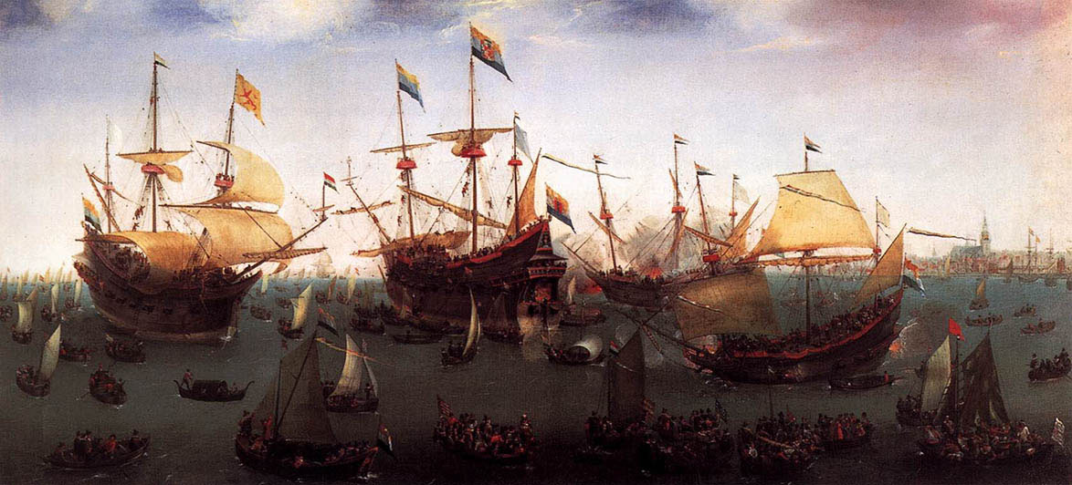 The Return in Amsterdam of the Second Expedition